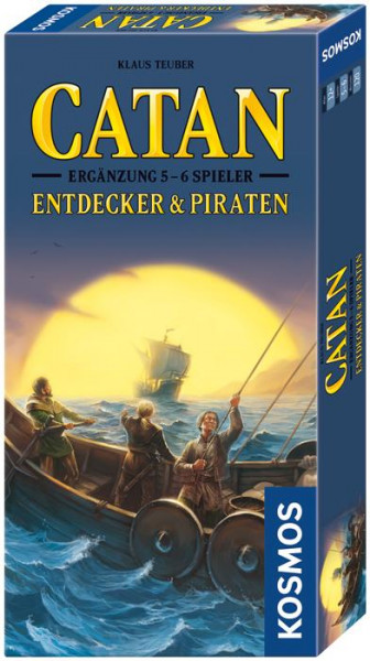 Die Siedler von Catan - Entdecker & Piraten - Ergänzung für 5-6 Spieler