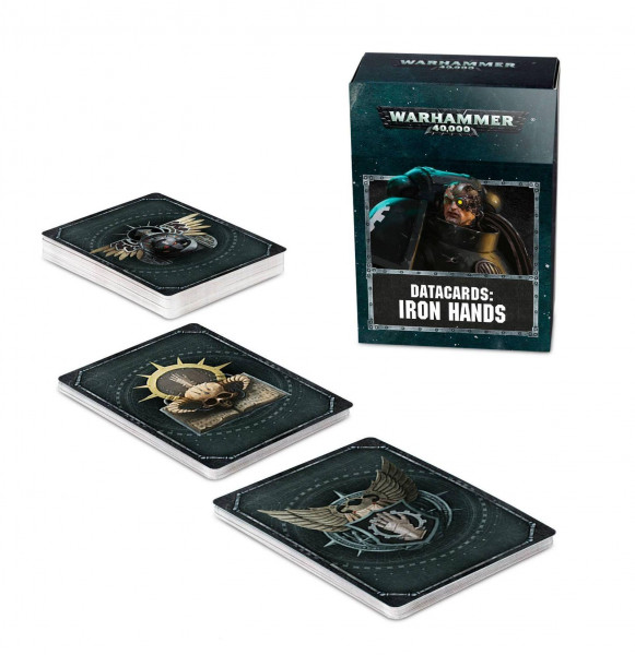 Warhammer 40.000 Datakarten - Iron Hands