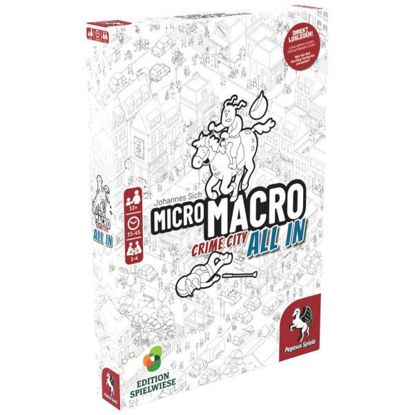MicroMacro: Crime City 3  All In (Edition Spielwiese)