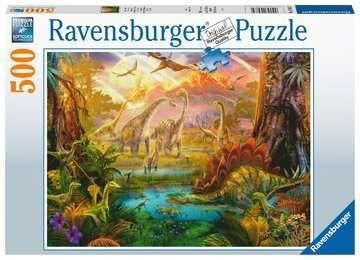 Puzzle: Im Dinoland (500 Teile)