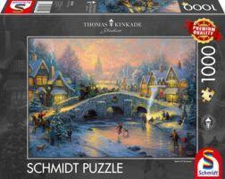 Puzzle:  Winterliches Dorf  (1000 Teile)