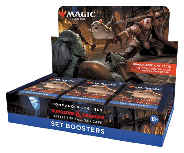 Magic: Commander Legends: Battle for Baldurs Gate Set Booster Display (18 Packs