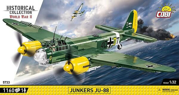 COBI Flugzeug Junkers Ju-88 Historical Collection, World War II, 1:32