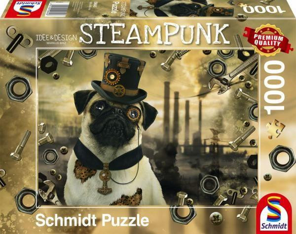 Puzzle: Steampunk Hund (1000 Teile)