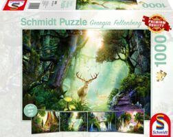 Puzzle:  Rehe im Wald  (1000 Teile)