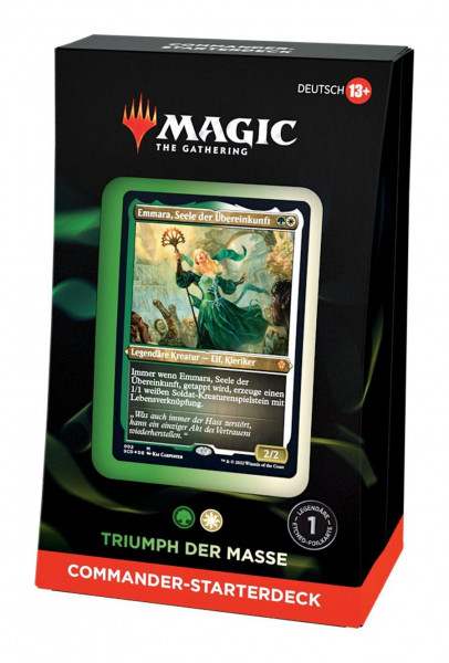Magic: Starter Commander Deck - Triumph der Masse