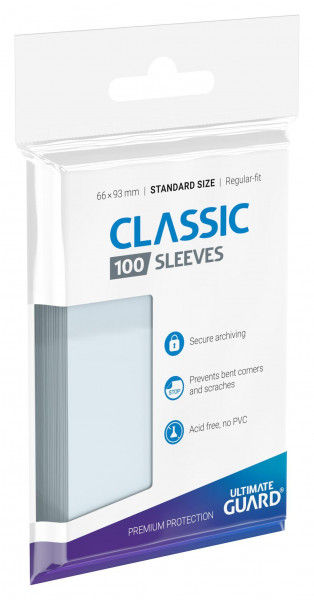 Ultimate Guard Classic Soft Sleeves Standardgröße (100)