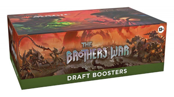 Magic: The Brothers War Draft Booster Display