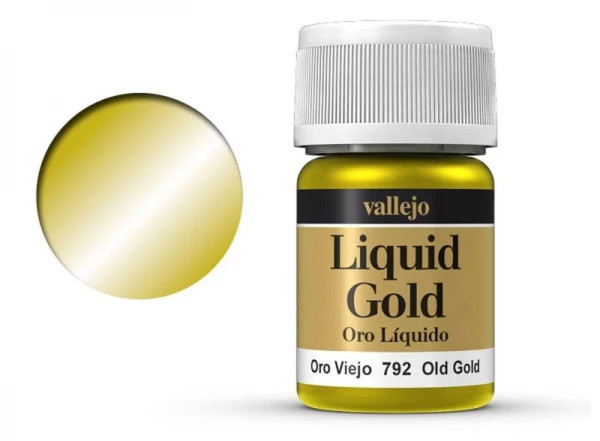 Vallejo Model Color: 213 Altgold (Old Gold), 35 ml (792)