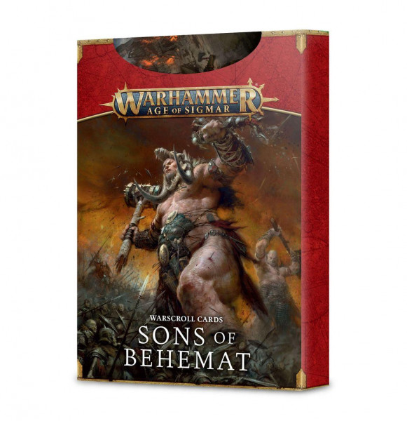 Warscroll Cards: Sons of Behemat (deutsch)