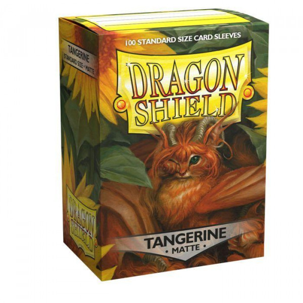 Dragon Shield: Matte  Tangerine (100)