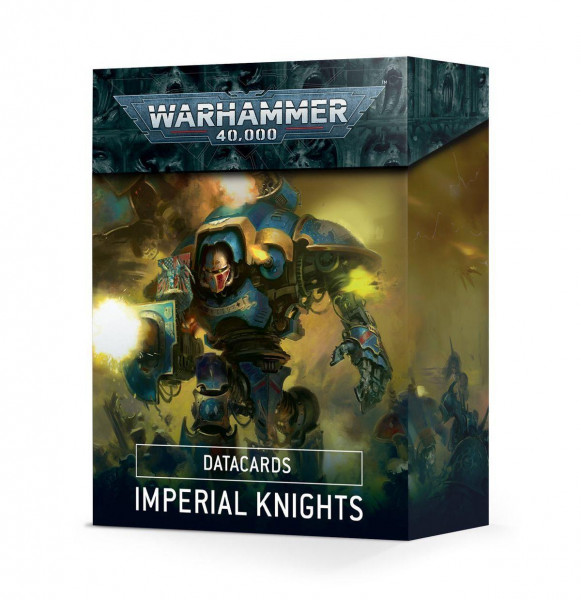 Datacards: Imperial Knights englisch
