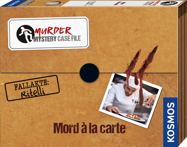 Murder Mystery Case Files- Mord a la Carte 