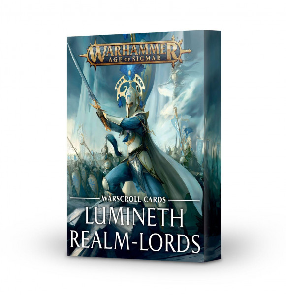 Warscroll Cards: Lumineth Realm-Lords englisch