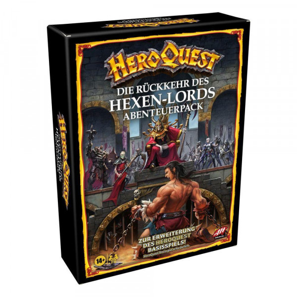 HeroQuest Brettspiel-Erweiterung Die Rückkehr des Hexen-Lords Abenteuerpack deutsch