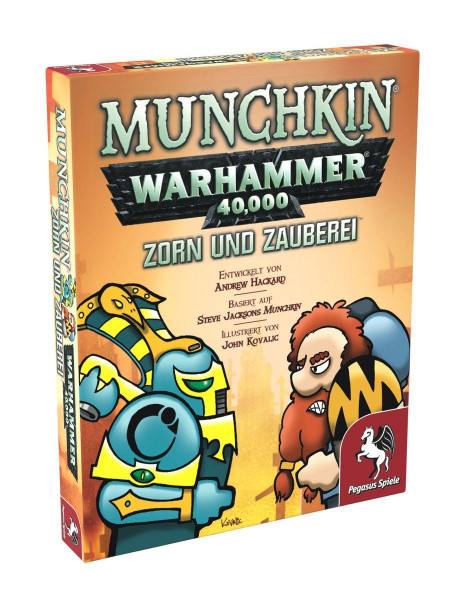 Munchkin Warhammer 40.000 - Zorn und Zauberei (Erweiterung)