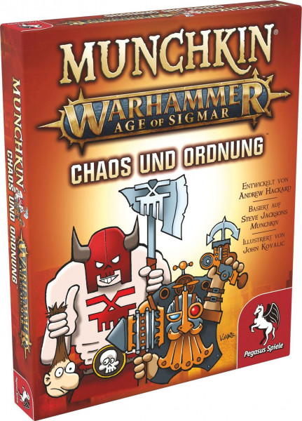 Munchkin Warhammer Age of Sigmar: Chaos & Ordnung