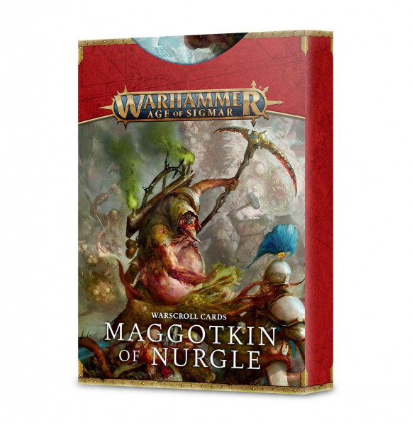 Warscroll Cards: Maggotkin of Nurgle deutsch