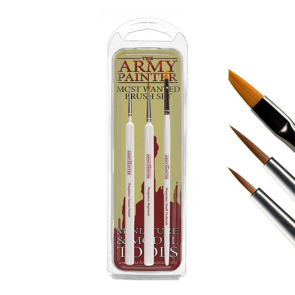 Army Painter Pinsel - Wargamers Most Wanted Brush Set 2019