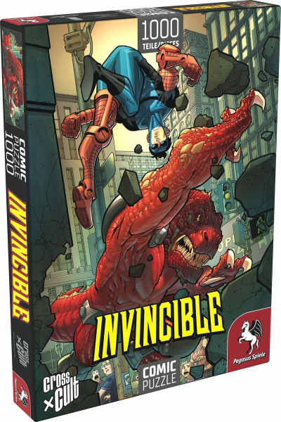 Puzzle: Invincible (Invincible vs. Dinosaurus), 1.000 Teile