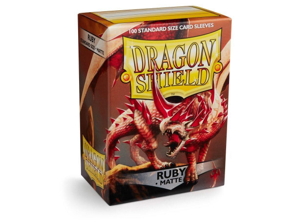 Dragon Shield: Matte  Ruby (100)