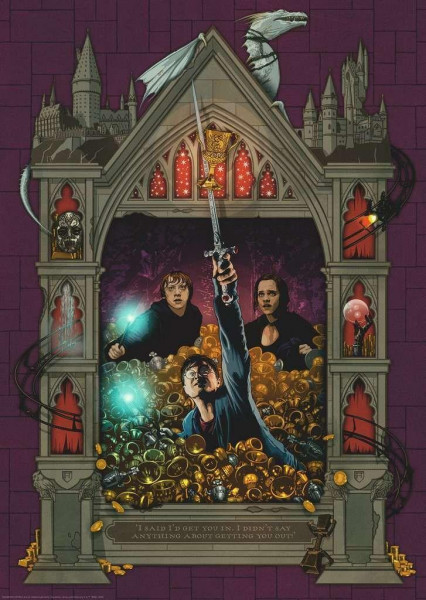 Puzzle: Harry Potter und die Heiligtümer des Todes: Teil 2 (1000 Teile)