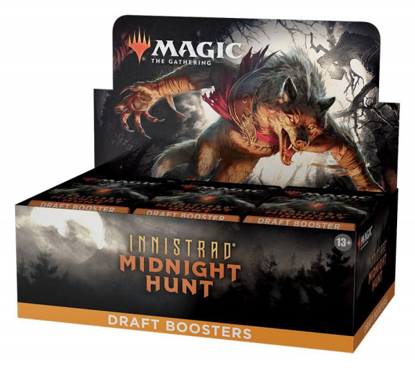 Magic the Gathering Innistrad: Midnight Hunt Draft Booster Display (36)
