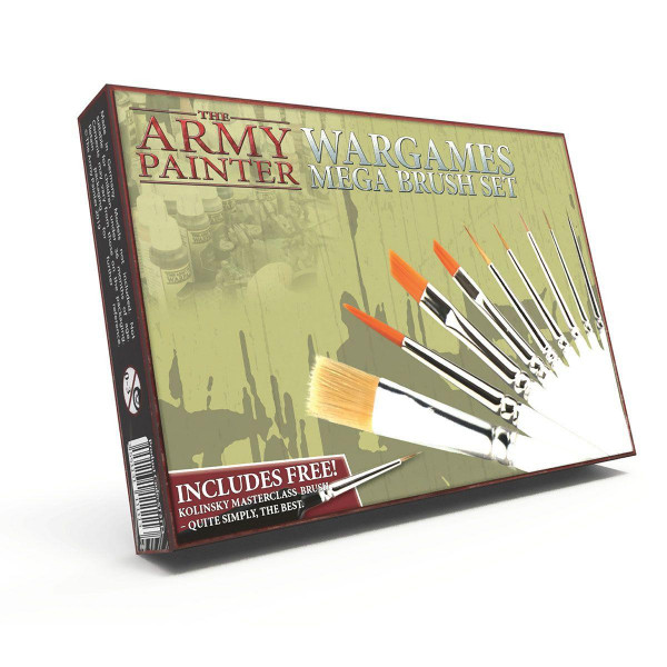 Army Painter Pinsel - Wargames Mega Brush Set