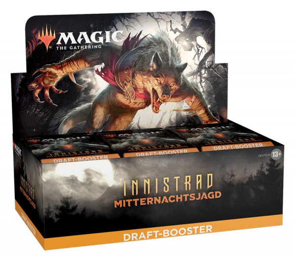 Magic the Gathering Innistrad: Mitternachtsjagd Draft Booster Display (36)