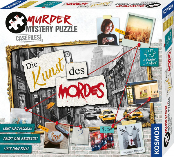 Murder Mystery Puzzle Die Kunst des Mordes