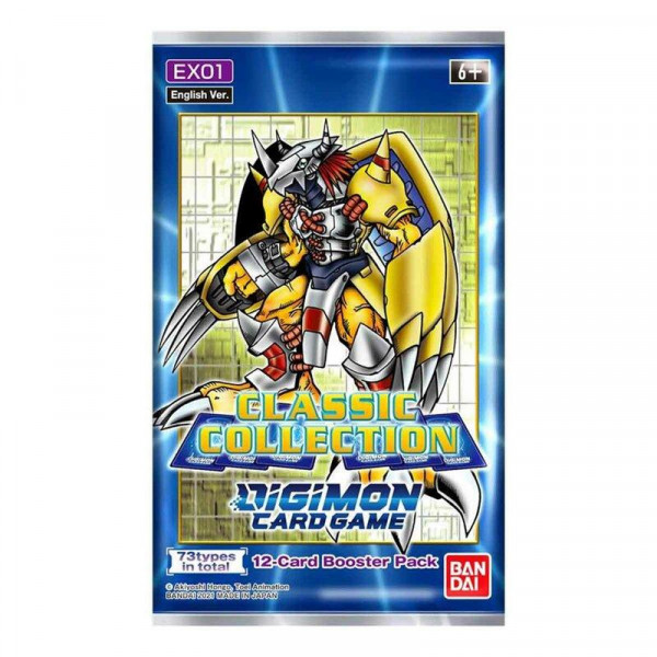 Digimon Card Game - Classic Collection EX-01d Booster - EN