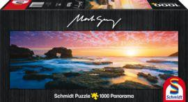 Puzzle:  Panoramapuzzle, Bridgewater Bay Sunset, Victoria, Australia  (1000 Teile)