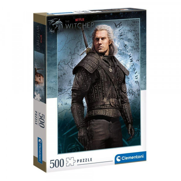 The Witcher Puzzle Geralt of Rivia (500 Teile)