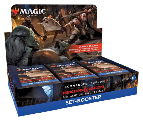 Magic: Commander Legends: Schlacht um Baldurs Gate Set Booster Display (18 Packs)