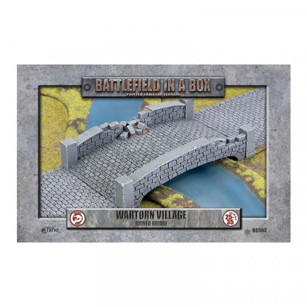 Battlefield in a Box - Wartorn Village - Ruined Bridge