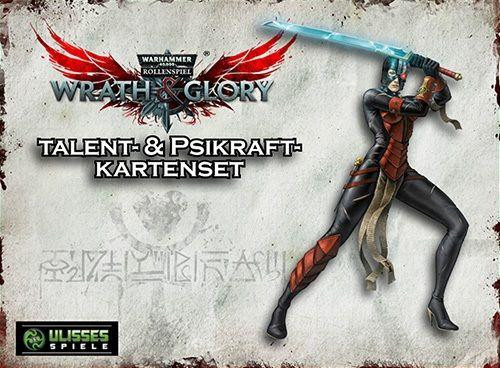 WH40K RPG Wrath & Glory - Talente und Psikräfte Kartenset
